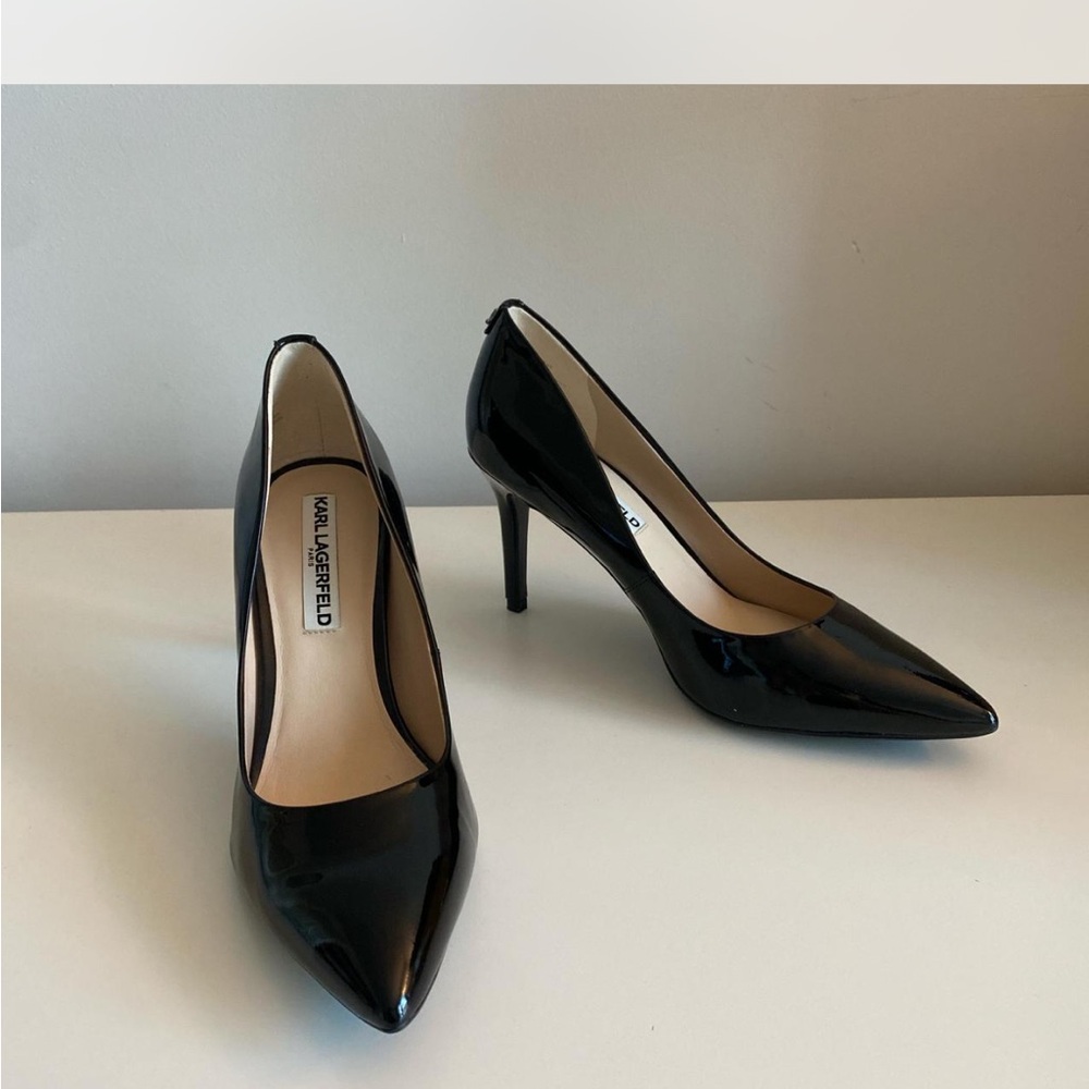 Karl Lagerfeld Black Women's Pumps